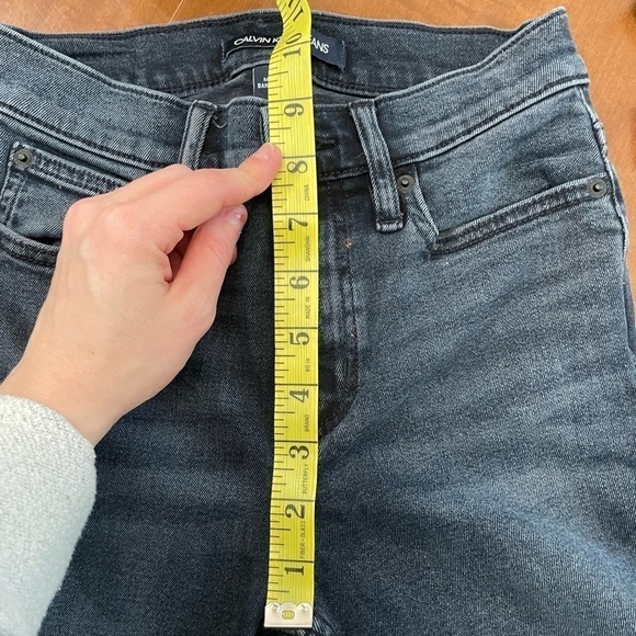 Calvin Klein high rise skinny denim jean - Picture 13 of 14